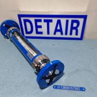 FA20-25FAP高压玻璃转子流量计 活动法兰 不锈钢接口耐高压玻璃管浮子流量计