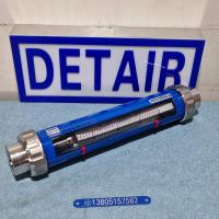 VA10-25FPA-N2不锈钢玻璃转子流量计 G1寸内螺纹耐高压玻璃管浮子流量计