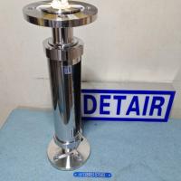 FA10F-40F316L全不锈钢玻璃转子流量计 DN40活动法兰不锈钢玻璃管浮子流量计