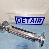 FA10F-40F316L全不锈钢玻璃转子流量计 DN40活动法兰不锈钢玻璃管浮子流量计
