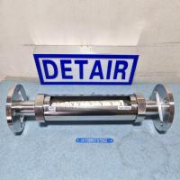FA10F-40F316L全不锈钢玻璃转子流量计 DN40活动法兰不锈钢玻璃管浮子流量计