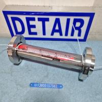 常州双环FA10F-25F不锈钢玻璃转子流量计,活动法兰式防腐型玻璃管浮子流量计