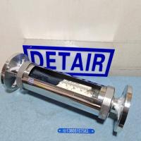 FA20F-50F/316L全不锈钢玻璃转子流量计 316L材质法兰式不锈钢玻璃管浮子流量计