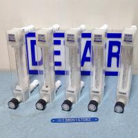 LZB-10F4卡套连接PVDF防腐玻璃转子流量计 四氟卡套式防腐玻璃管浮子流量计