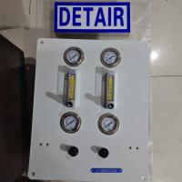 双路DK800-RE流量计吹扫装置,不锈钢316L流量控制恒流阀自力式流量调节阀