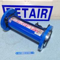 FA10-50活动法兰式玻璃管浮子流量计,310mm总长玻璃转子流量计