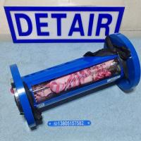 FA10-50活动法兰式玻璃管浮子流量计,310mm总长玻璃转子流量计