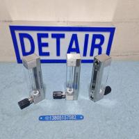 DK800-4F6全氟醚密封玻璃转子流量计,内螺纹NPT1/4不锈钢316L玻璃管流量计